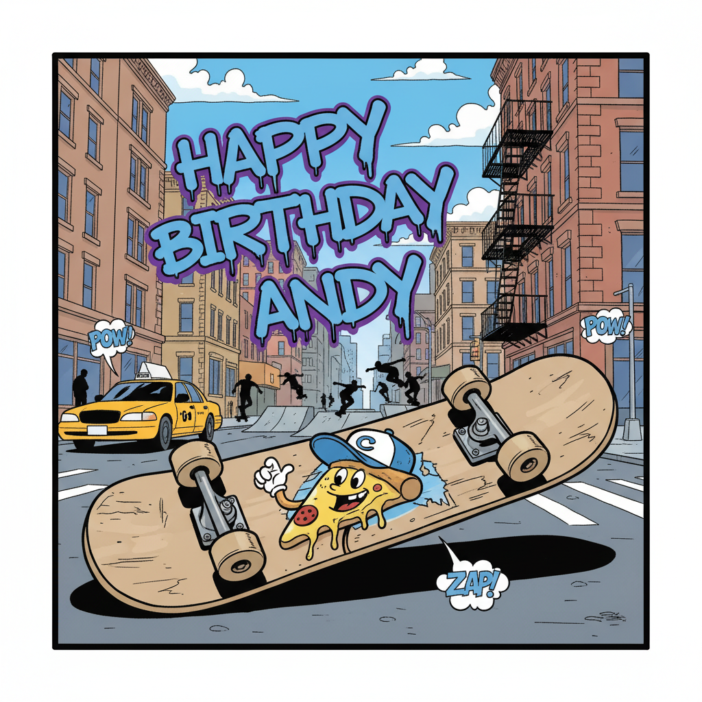 Gemini Ai generated Birthday card