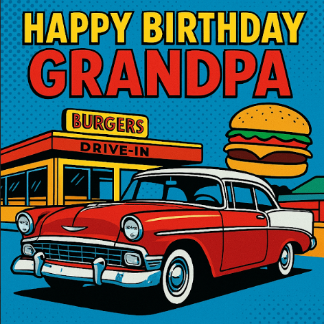 Chat GPT Ai generated Birthday card