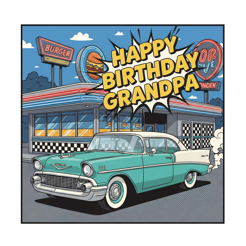 Gemini Ai generated Birthday card