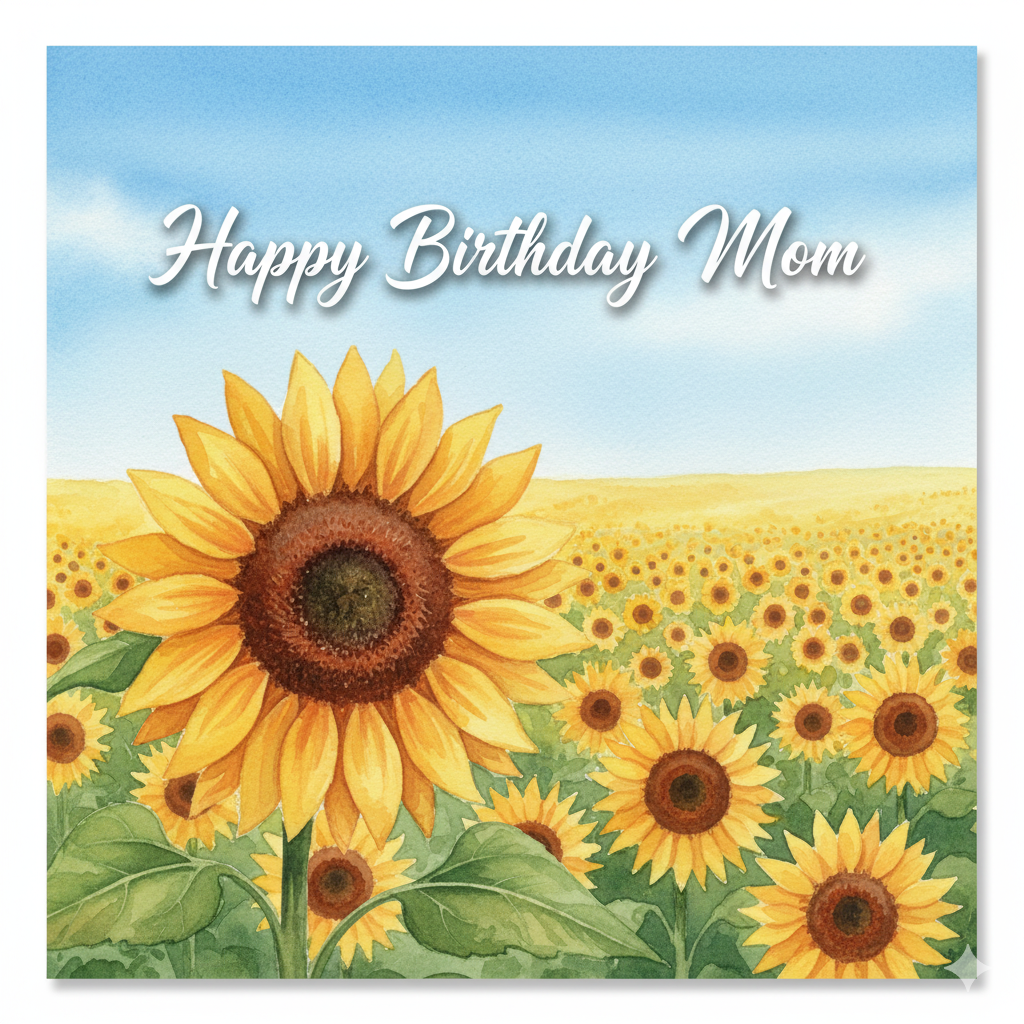 Gemini Ai generated Birthday card