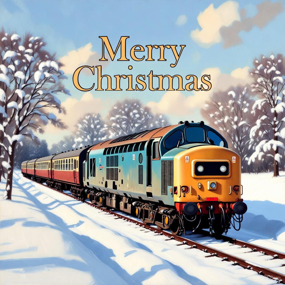Christmas Card Class 37 Grok