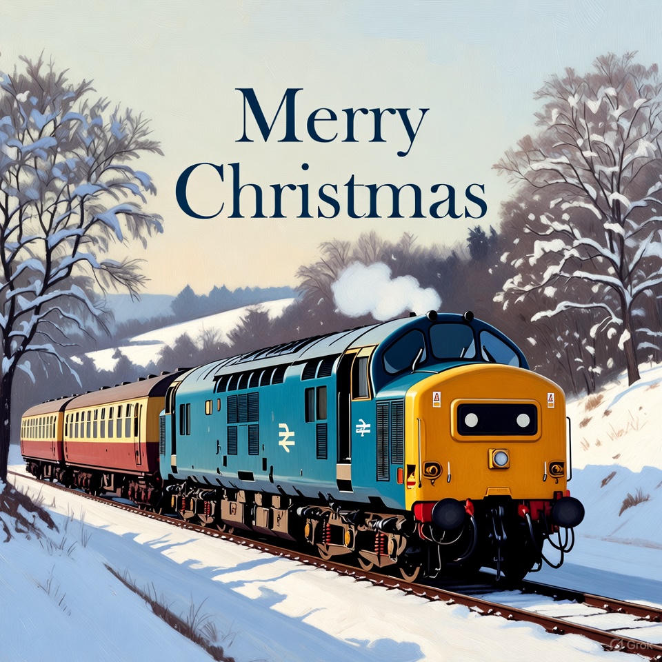 Christmas Card Class 37 Grok